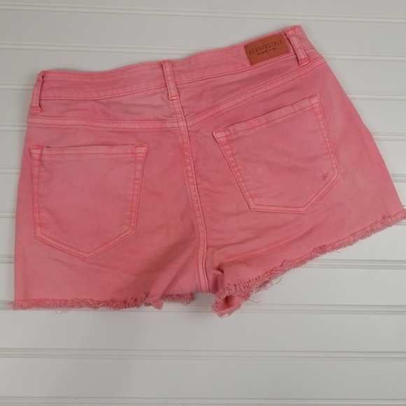 Aeroppstale distressed jeans shorts 2 - Picture 2 of 4